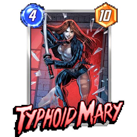 typhoid mary marvel|More.